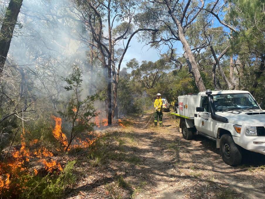 The National Parks and Wildlife Service (NPWS) has a hazard reduction burn program for 2024. Picture supplied Department of Climate Change, Energy, the Environment and Water.