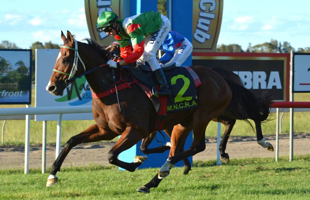 Tony Green has previously found success with Art Delago, seen here winning at Kempsey in 2015