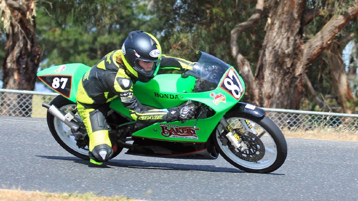 FAST-TRACKED: 14-year-old Zylas Bunting, who has just taken out the GP Juniors Australian Championship, will race in the main feeder series for road race classes next year.