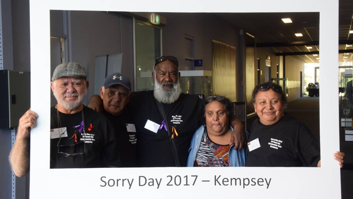 HEALING: Stolen Generation survivors from Cootamundra Girls' home and Kinchela Boys' Home. Photo: Tom Bushnell.