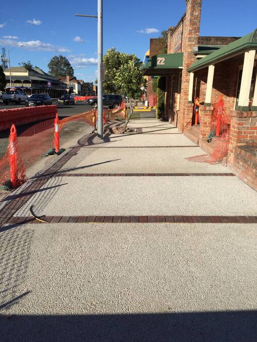 OPEN FOR USE SOON: The footpath at the front of the Argus' office on Elbow St will reopen soon.