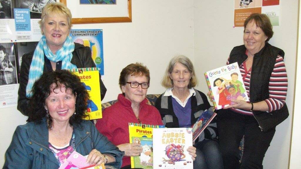 Sow the Seed to Read committee: (from left, back) Sheri Foster, Rose Eastham, Sharn Beckwith, Judy Anderson and (front) Karen Hall