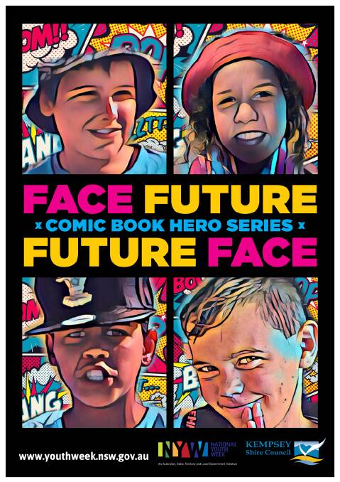 One of the many great artworks that will be on display across the shire as part of the Face Future, Future Face project.