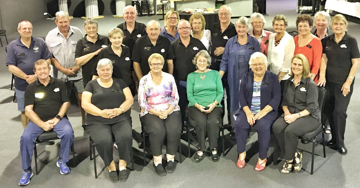 JOB WELL DONE: The beaut team of volunteers at the Slim Dusty Centre