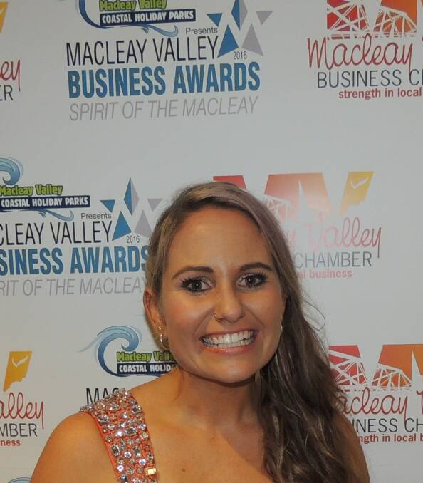 Ashley Moorehead from Buddy & Me collected two awards for 'young entrepreneur of the year' and 'creative services and communication'.
