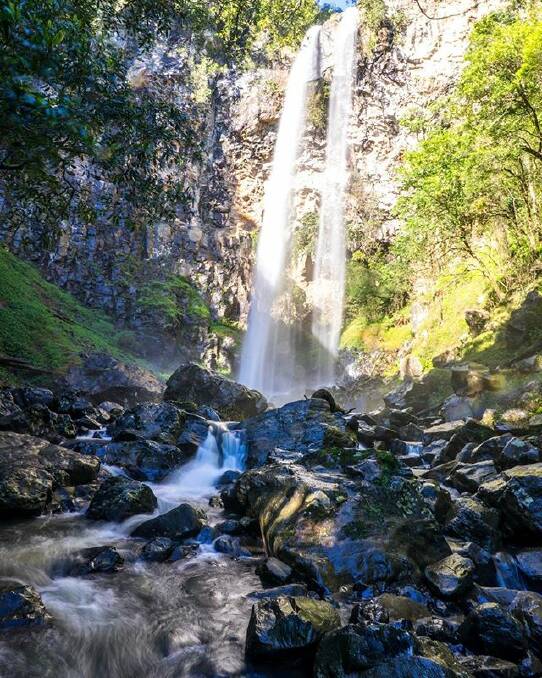 @lyndallsuzanne: Chasing waterfalls 💦 🌿 | Rawsons Falls, Boorganna Nature Reserve 