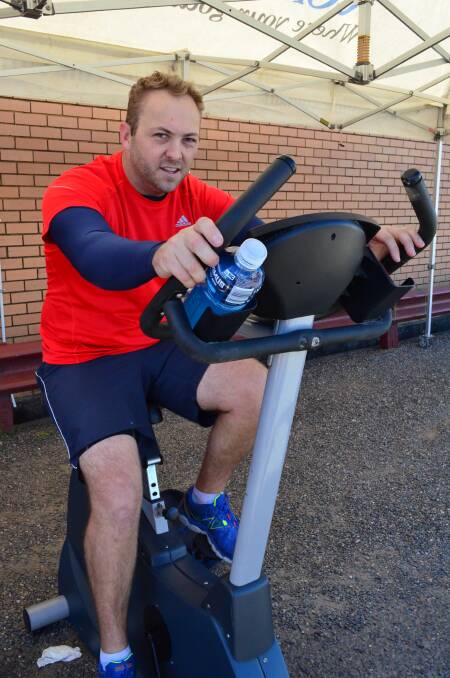 Coastline Credit Union employee Adam Davies cycled 107 kilometres and raised over $500 during the ride for the proposed Kempsey Women and Children's Shelter 
