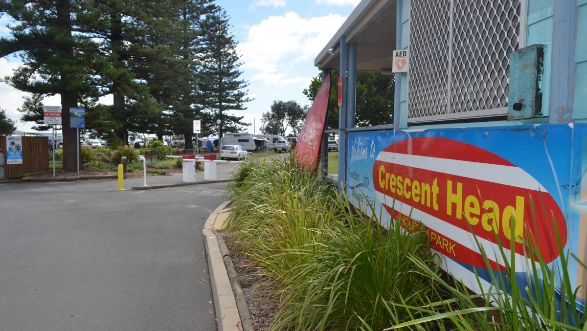 Under new management: Crescent Head Caravan Park will be one of the five parks under new management. Photo: Lachlan Leeming. 