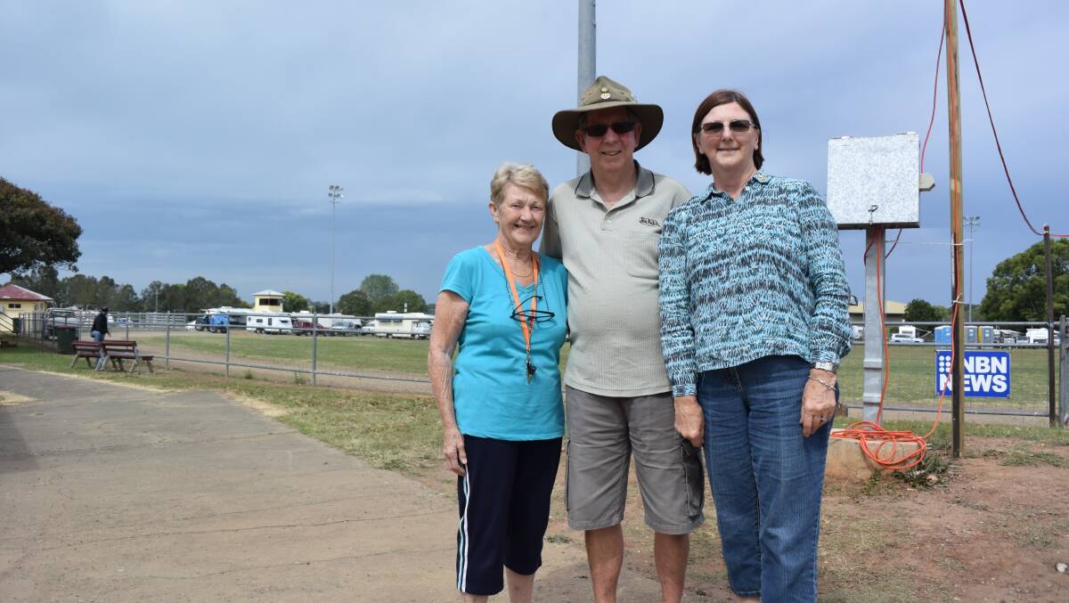 Brenda and Ron Woods and Susan Scott were on their third visit to the festival.