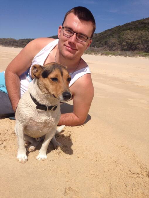 Shock situation: 24-year-old Steven Stewart suffered a suspected stroke in early May. Family and friends are fundraising to cover his medical costs. Photo: Supplied. 