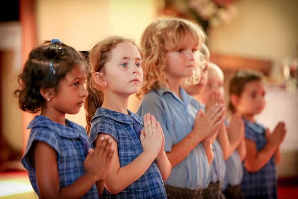 PRIMARY STUDENTS: St Joseph's Primary School at Kempsey offers a program to their students that engage them academically, spiritually, culturally, physically, and socially. Teachers are committed to supporting each student.