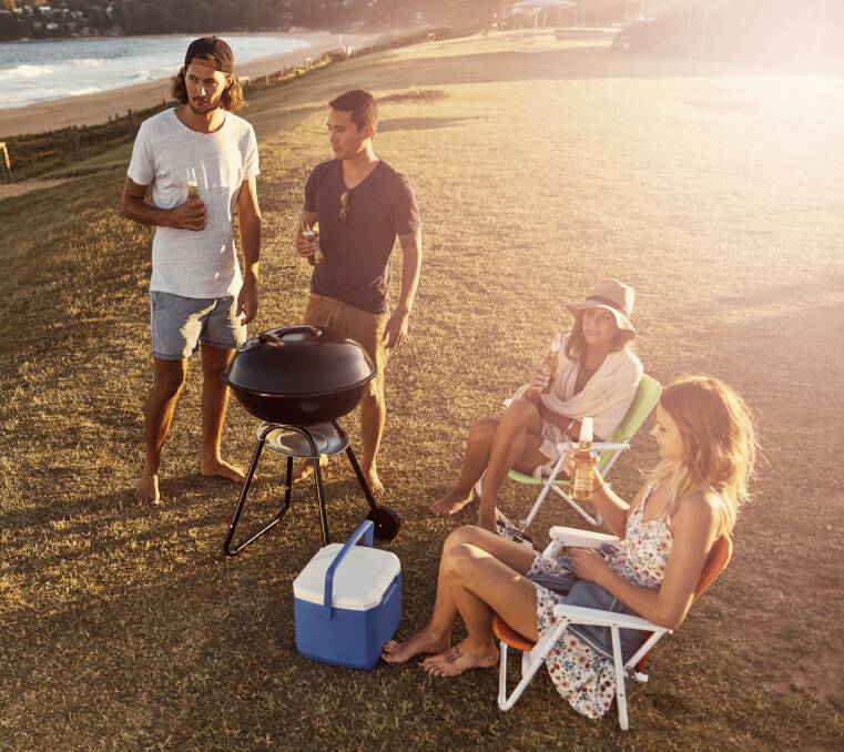CHILL OUT: It's time to bring out the barbecue and sit back and relax with mates.