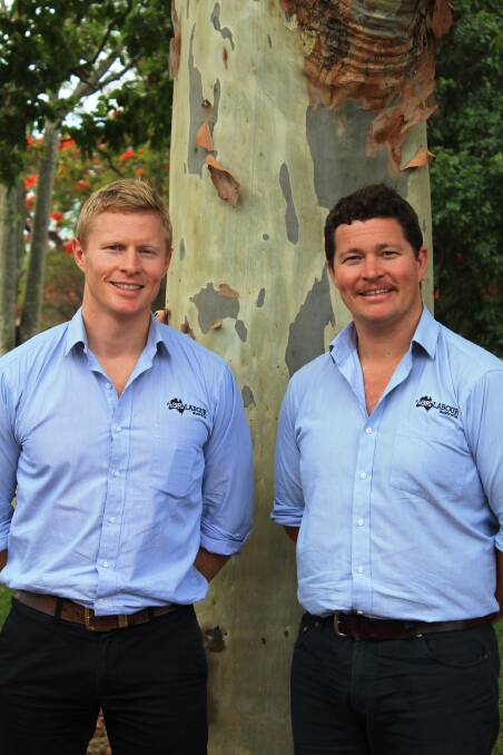Casey and Luke Brown, Goondiwindi, Queensland, founders of Agri Labour which runs the Agri Veterans program.
