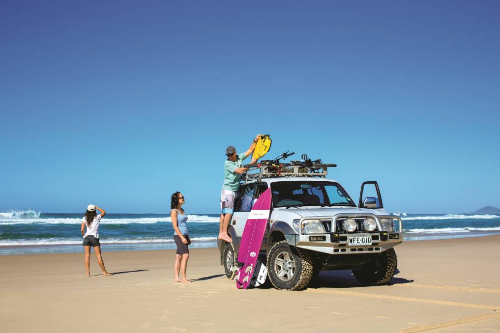 No permit no drive: Motorists must have a permit to access Macleay’s beaches with vehicles. Photo supplied.