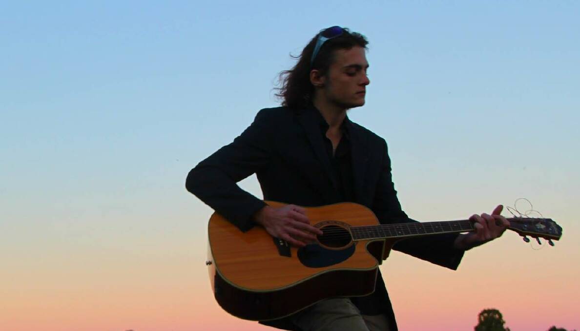 Local musician Liam Moylan will be among the musicians to play at the Kempsey Riverside Twilight Markets on December 2. 