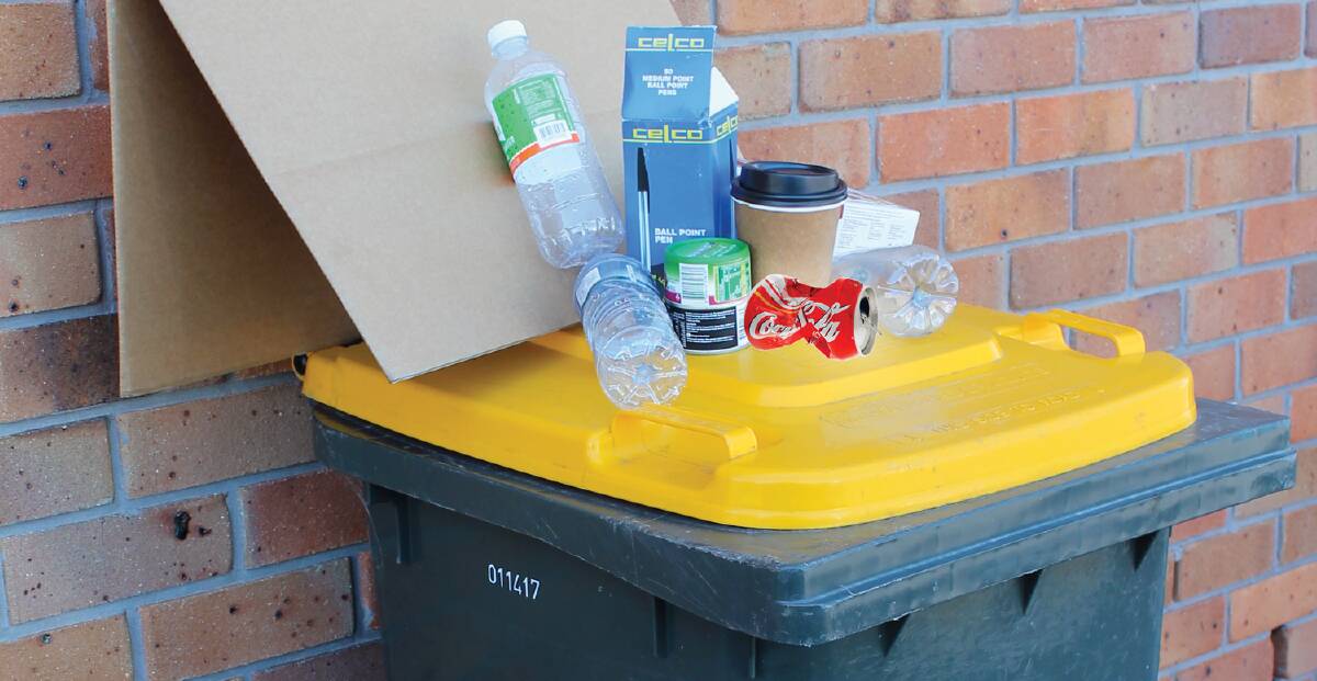 Only a quarter of the waste in red bins is in the right place – 75% of our waste could be diverted from landfill.
