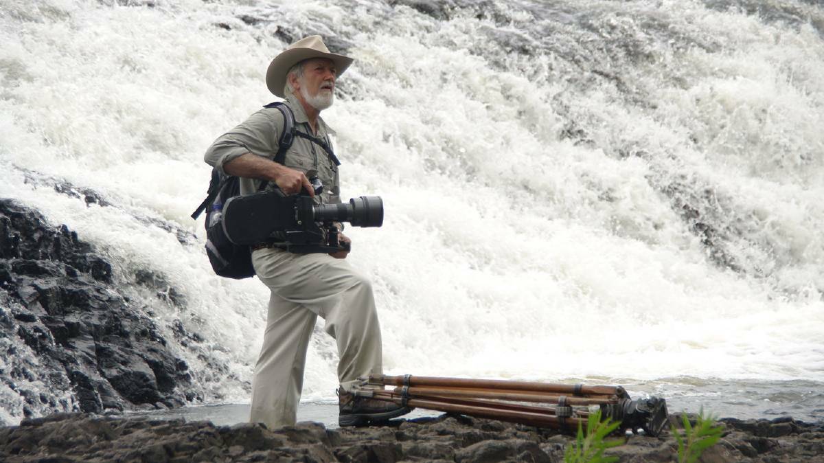 Environmental advocate: Through his work as a wildlife cinematographer Dr Jim Frazier OAM has seen alarming changes in our environment.