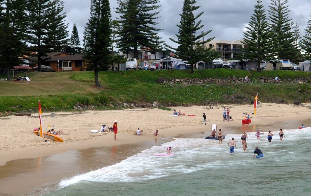 Beachgoers are reminded to swim between the flags on Macleay’s patrolled beaches. Photo: Supplied