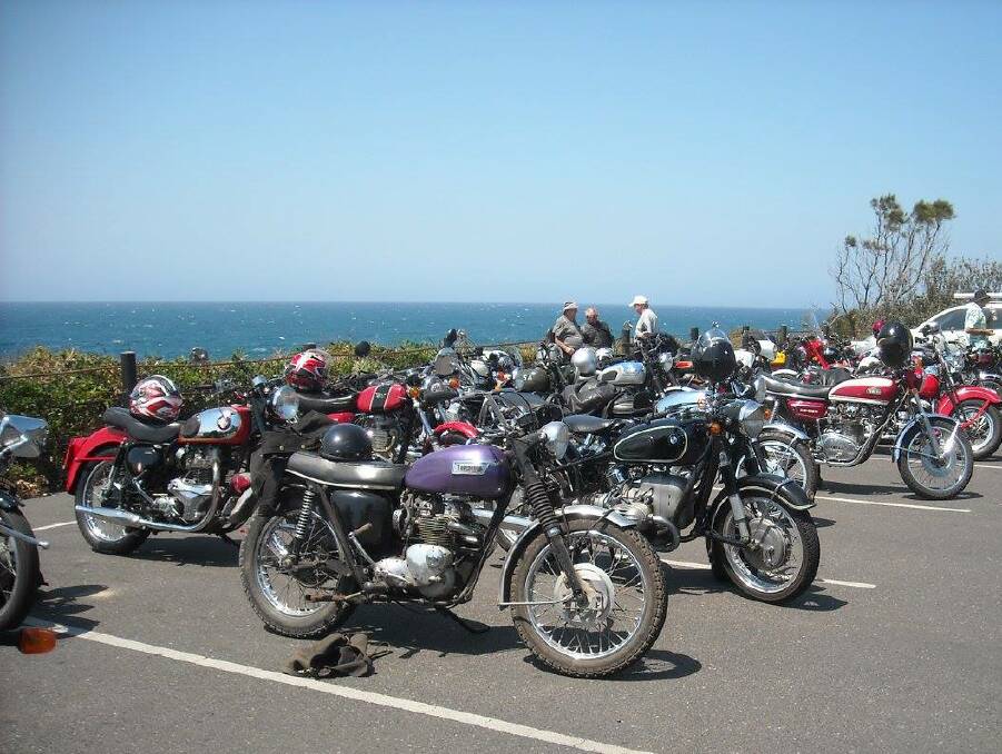 Motorbikes: vintage bikes will be on show at Trial Bay Gaol. Photo: Supplied