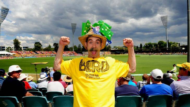 More than 50,000 fans could front up at Manuka Oval for the three Cricket World Cup matches in the capital. Photo: Melissa Adams
