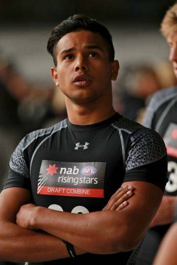 After initially missing out on being drafted, Dayle Garlett looked to have got his career back on track. Photo: Ken Irwin