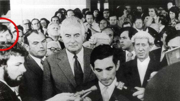 Peter George and Gough Whitlam