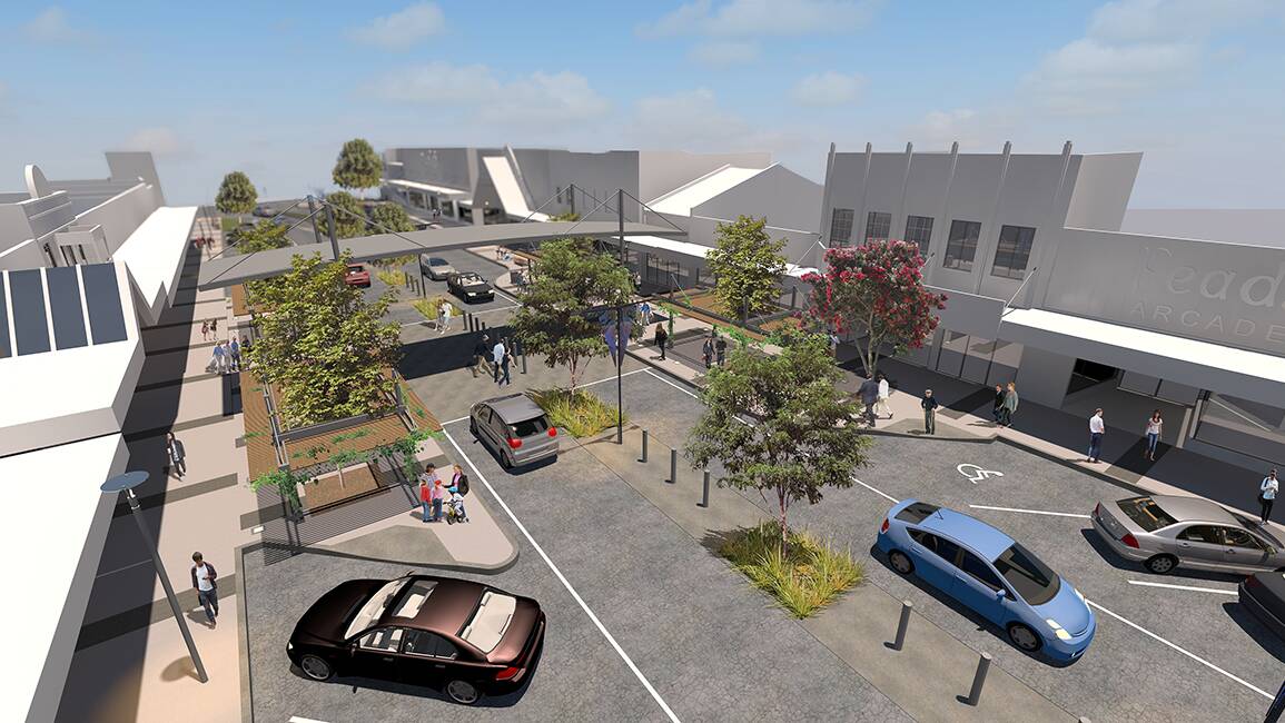 How it will look: an artists impression of the finished redevelopment of Smith St