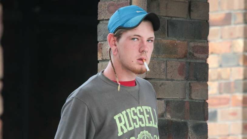 SPARED: Christopher Elbourne, 18, leaves Port Kembla court last year. He will be subjected to Community Corrections supervision as part of his suspended sentence.
