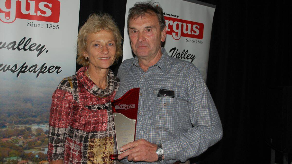 Anna and Terry Kirk from Kempsey Camping World are big supporters of the annual business awards