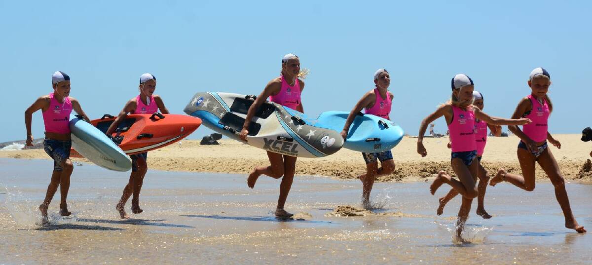 Junior competitors are a strength of the SWR SLSC 
