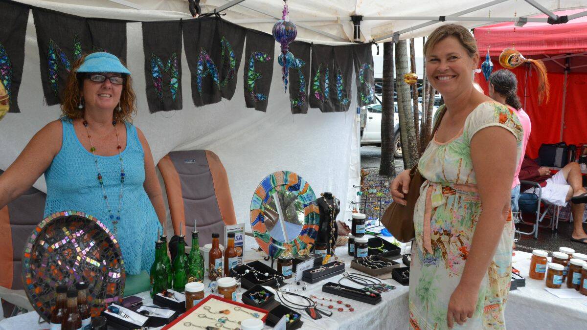 Out and about: Riverside Park, Kempsey, hosted Macleay Landcare Network's Tree and Produce Fair and the monthly market on Saturday
