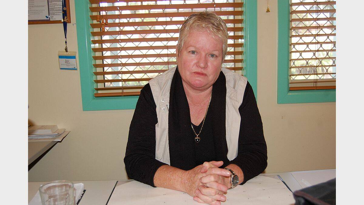 Gone: Kempsey Women's Refuge manager June Wilson is no longer in the role she was due to finish at the end of August.