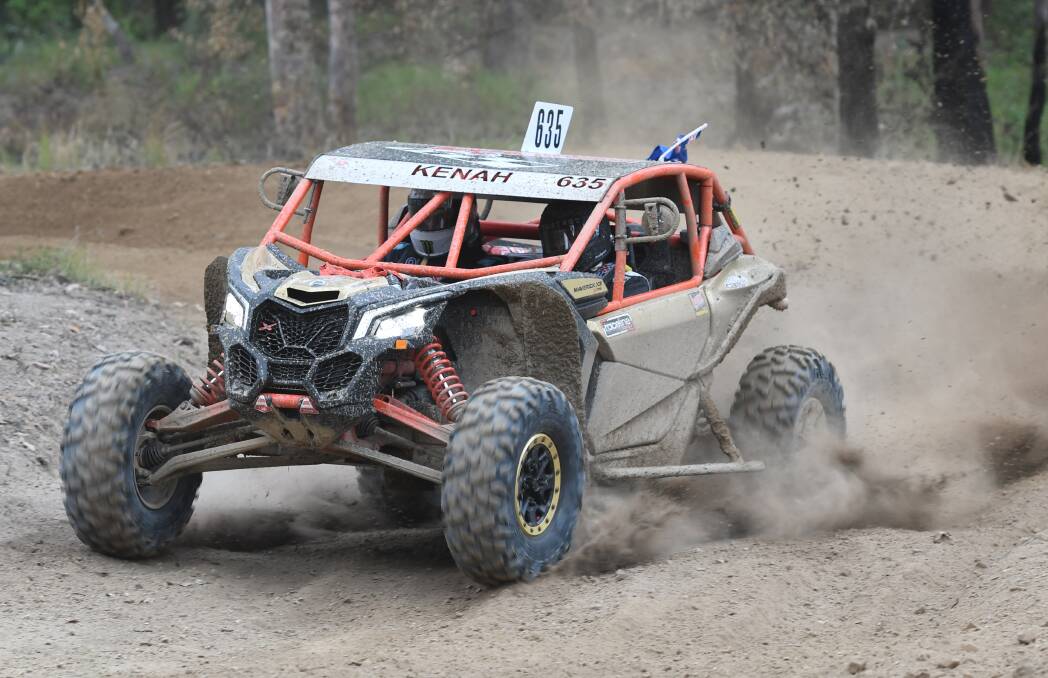 Debut: Kempsey's Ian Kenah earned impressive results in his first time competing in an off road challenge, including best place finisher from the Macleay. Photo: Penny Tamblyn.