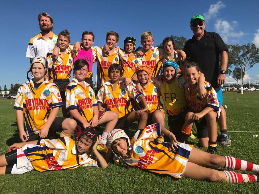 Champions: Crescent Head Public School's rugby league side that will travel to the state finals in Sydney. Photo: Supplied.