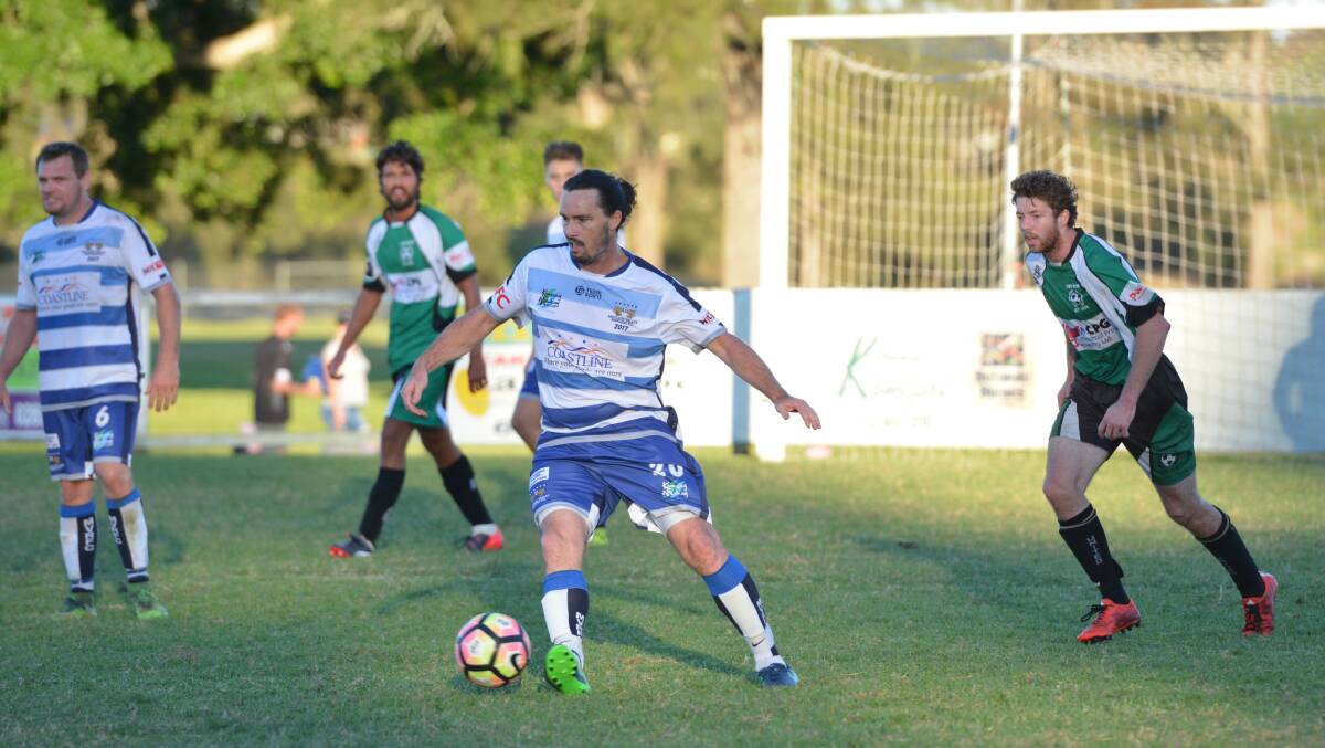 Perfection: The Rangers remain undefeated after seven rounds of the Football Mid North Coast Premier league competition. Photo: Penny Tamblyn.