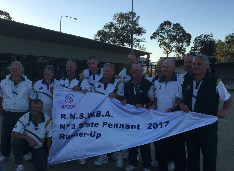 Kempsey Macleay Bowling and Sporting Club's third grade side finished in second place at the NSW State Pennants.