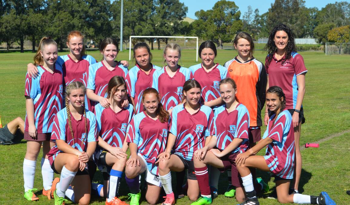 North Coast Champions: Melville High School's Women's team has advanced to the final 16 of the Bill Turner Trophy. Photo: Callum McGregor.