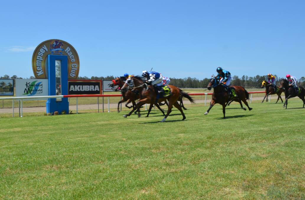 Finish line: Kempsey Race Club will be hosting a five-race meet at Kempsey Race Track on Anzac Day. Photo: Callum McGregor.