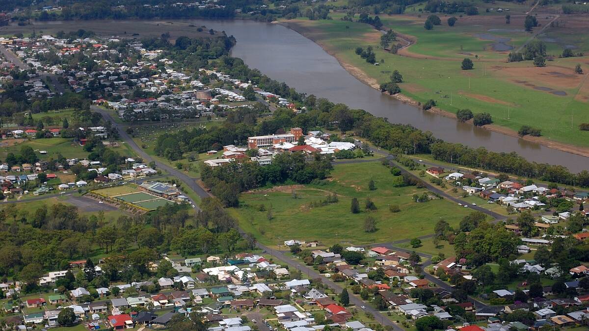 Kempsey from the air March 2013