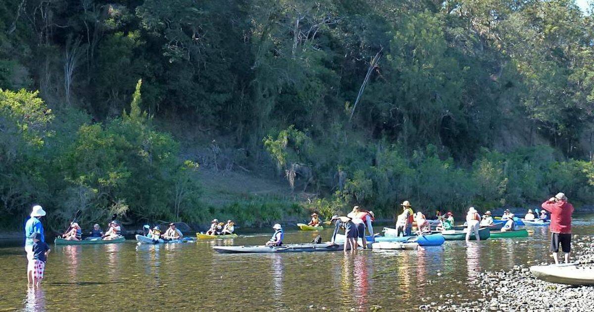 Advocacy role: Save Our Macleay River has marked a year of raising awareness of the threat to water quality on the Valley's main waterway. Among its highlights was the Paddle the Macleay River event from Pee Dee Station to Bellbrook last September