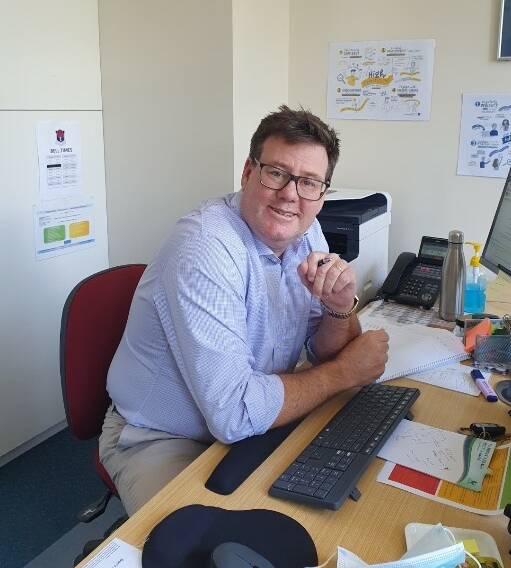 Simon McKinney is the new principal for Kempsey High School. Photo supplied