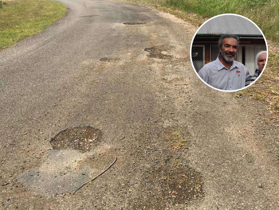 Burnt Bridge Road is set to be fixed. Pictured: Greg Douglas. 