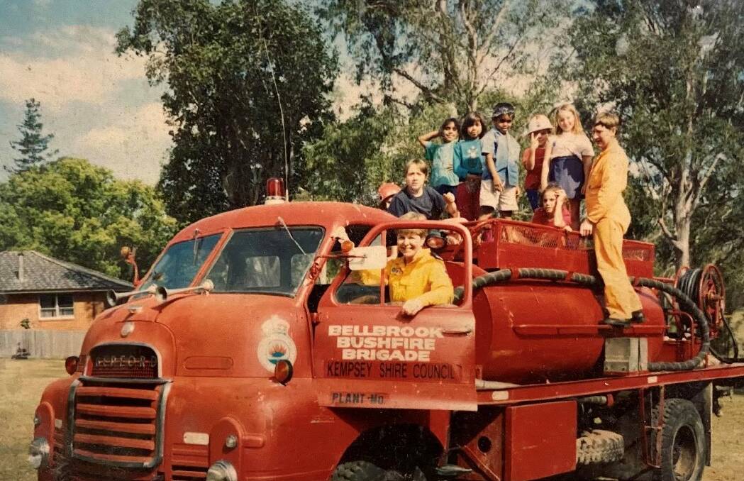 Bellbrook Fire Brigade in the past. Photo: Supplied 