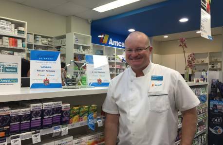Owner of Kempsey AMCAL pharmacy, Greg Hollier, photo: file