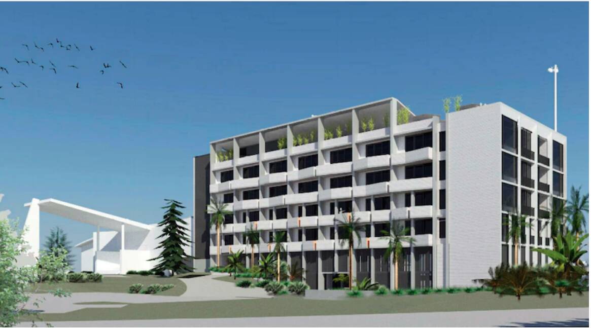 Initial designs of the proposed tourist accommodation, photo supplied by Kempsey Shire Council
