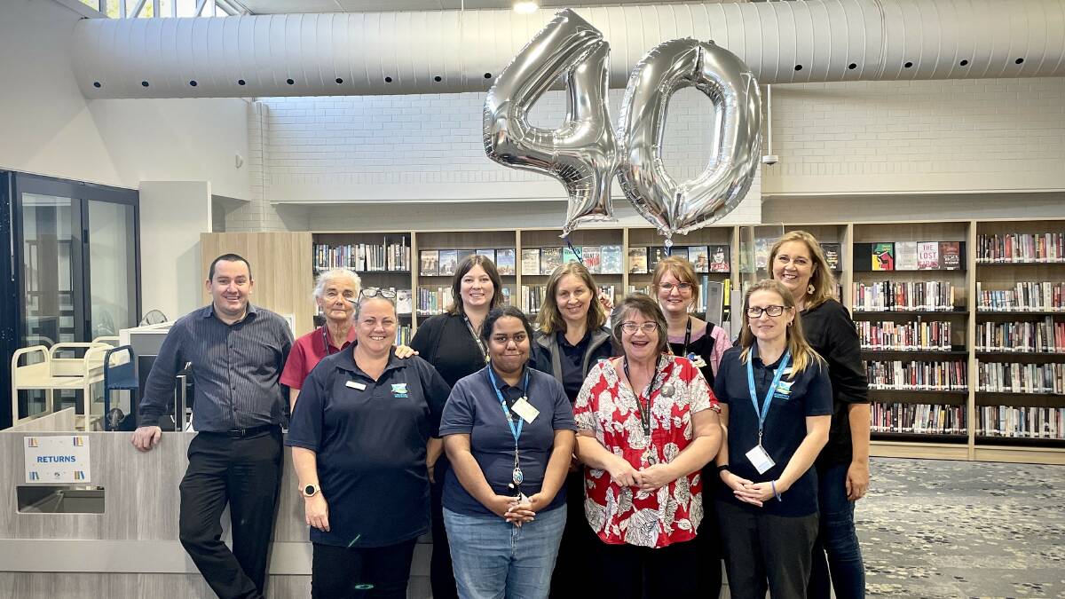 The Kempsey Shire Library is celebrating its 40th birthday with a new facelift. Photos: Mardi Borg