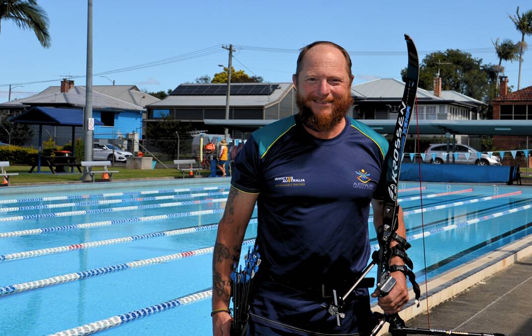 Kempsey's Damien Batty is set to represent Australia at the Department of Defence Warrior Games. Picture by Mardi Borg