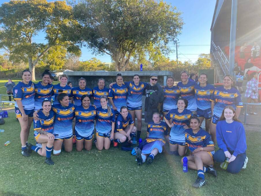 The Macleay Valley Mustangs women's team won the 2023 North Coast Women's Rugby League minor premiership. Picture supplied 