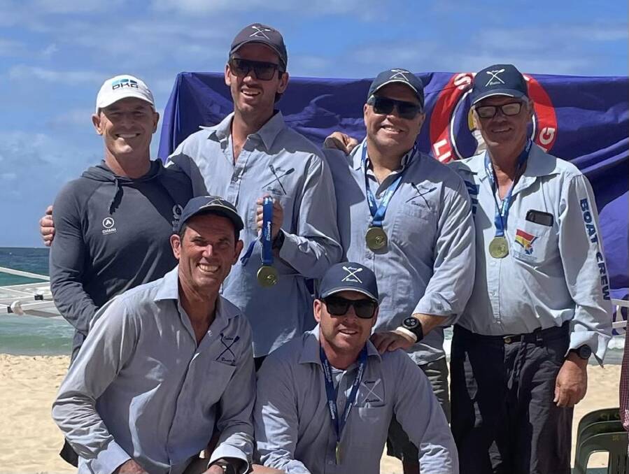 Kempsey-Crescent Head Surf Club 200 men's crew came first at the Surfboat State Titles. Picture supplied
