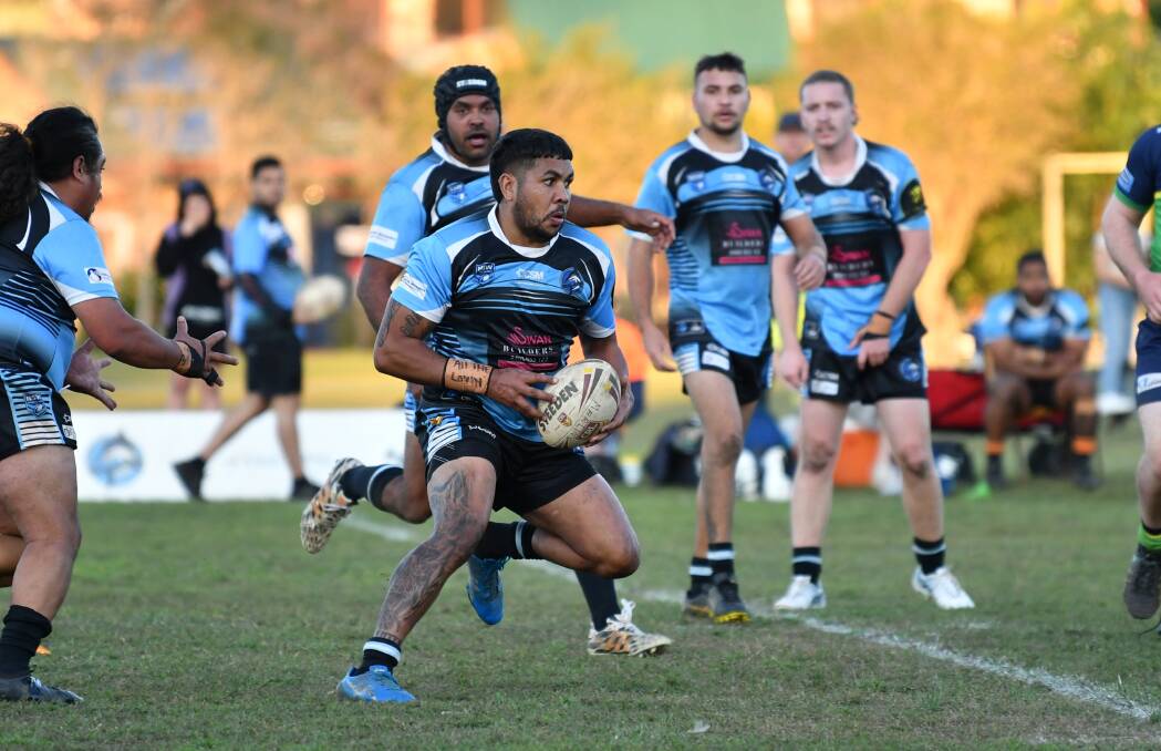 South West Rocks Marlins defeat Lake Cathie Raiders 34-22. Pictures: Penny Tamblyn